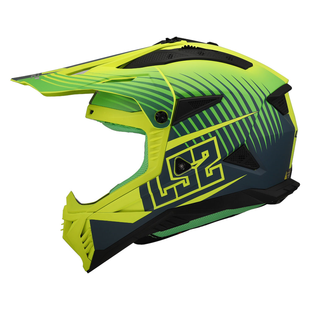 LS2-MX708-FAST-II-DUCK-MATT-H-V-GREEN-H-V-YELLOW-1