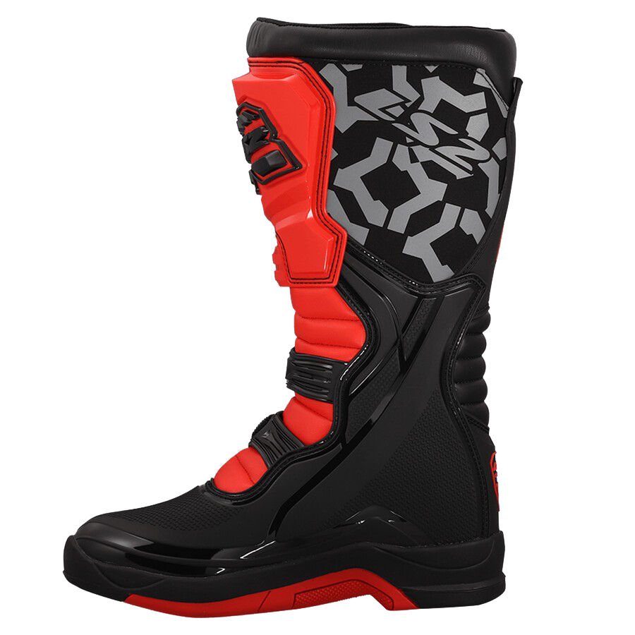 LS2 Raptor Man boots-black-red--2