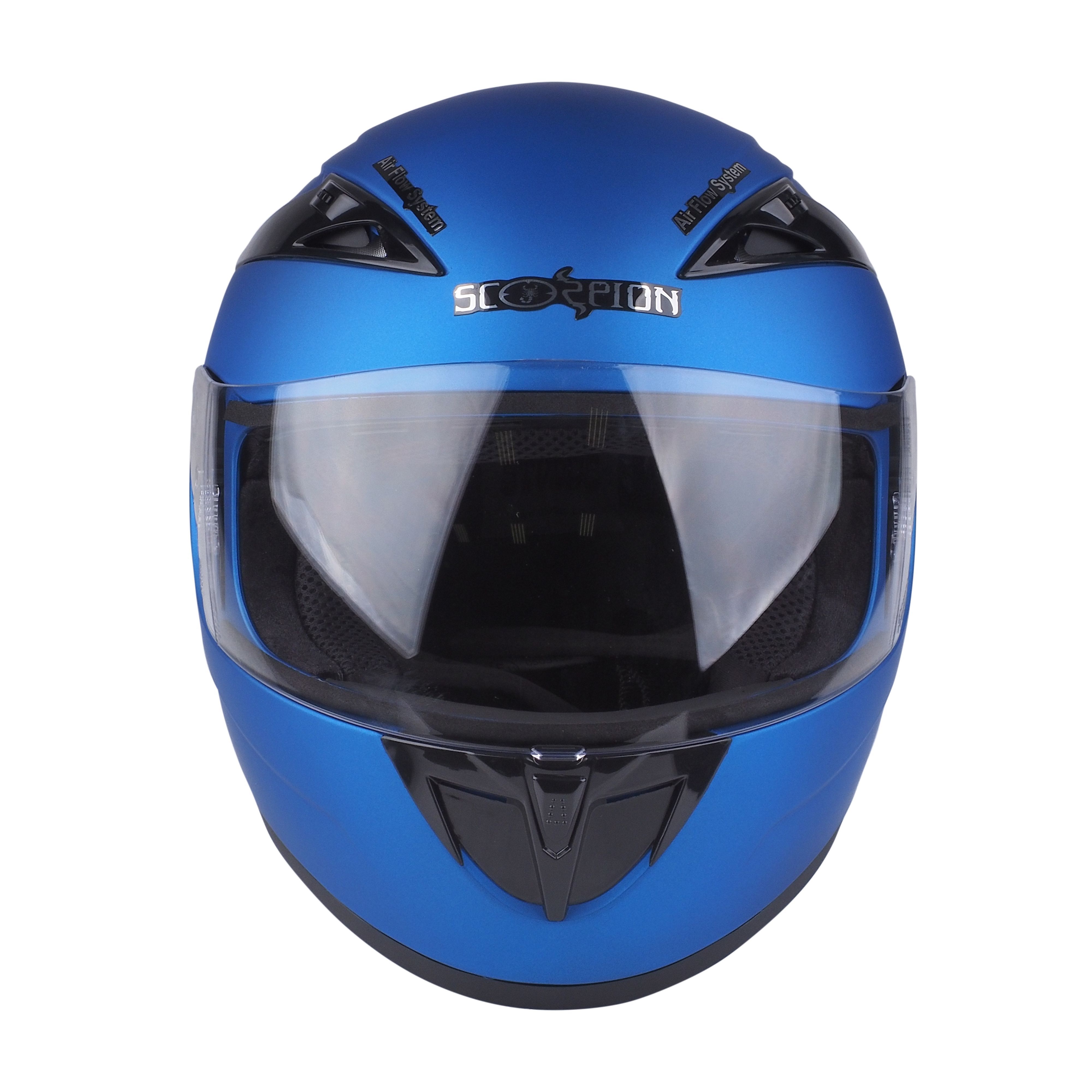 Studds SCORPION Solid Matt Blue L_2