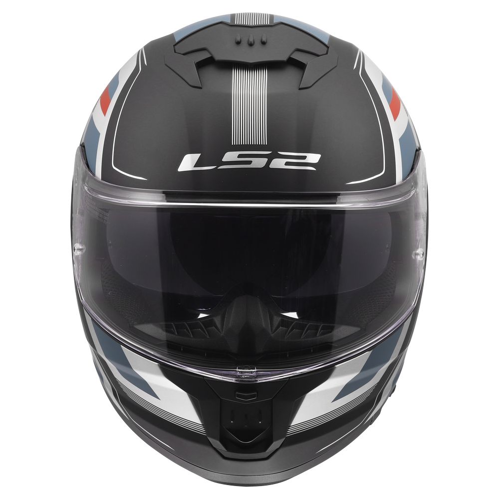 LS2 FF808 STREAM II  VINTAGE MATT BLACK PETROL-8
