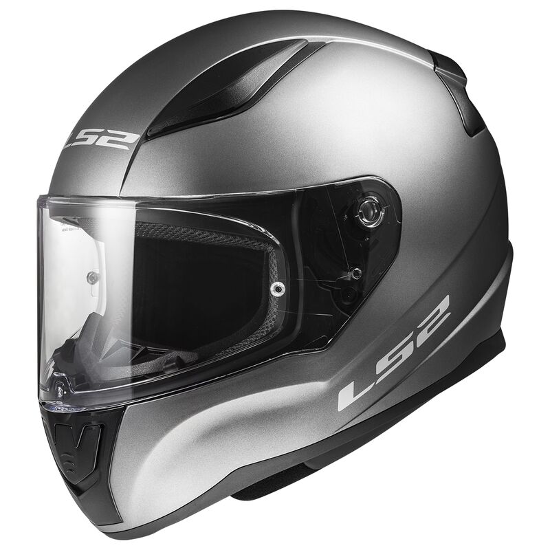 LS2 FF353 RAPID II SOLID MATT TITANIUM