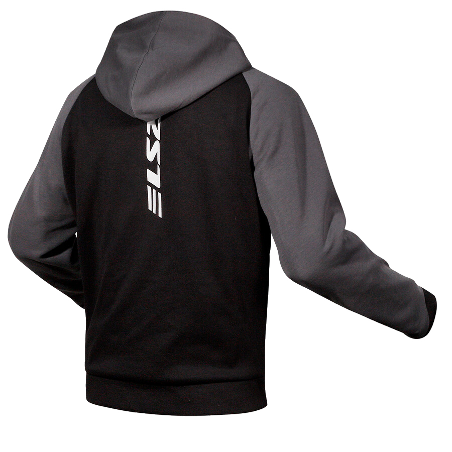 LS2 Throttle Man Jacket black dark grey-1
