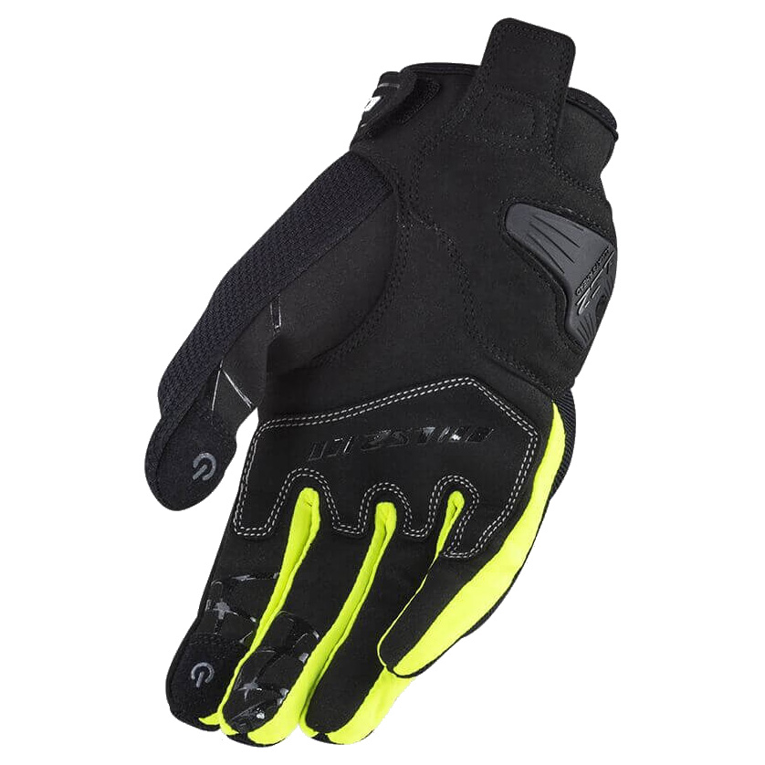 LS2 DART 2 MAN GLOVES BLACK H-V YELLOW-1