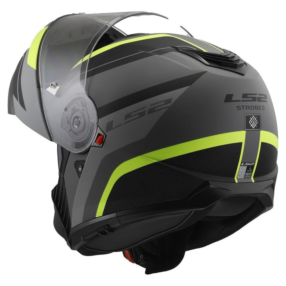 FF908 STROBE II  MONZA-Matt Black H-V Yellow-10