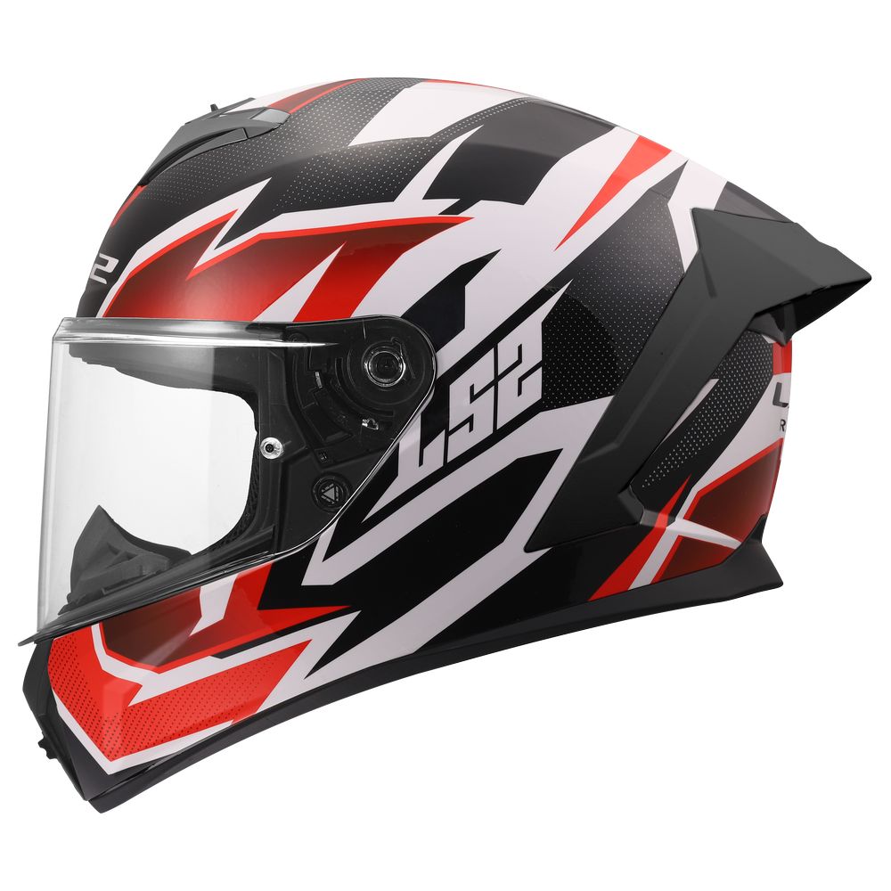 LS2 FF820 RAPID III XTREM WHITE BLACK RED-5