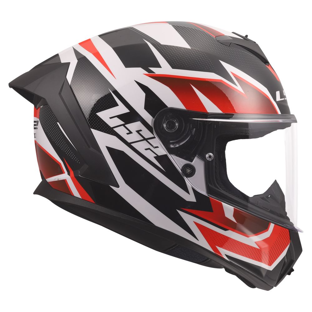LS2 FF820 RAPID III XTREM WHITE BLACK RED-7