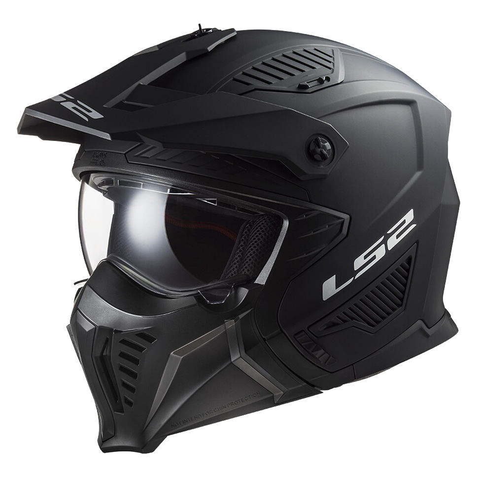 LS2 OF606 DRIFTER SOLID MATT BLACK