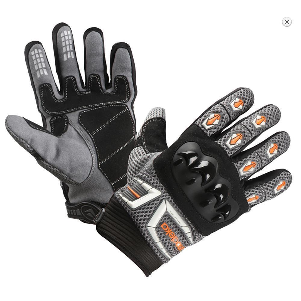 Печатки Modeka MX Top-Grey White Orange_1