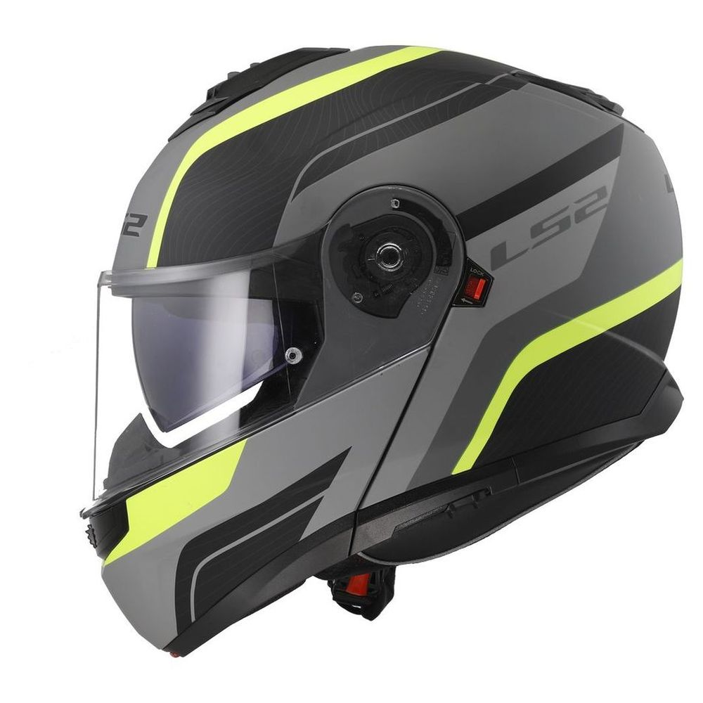 FF908 STROBE II  MONZA-Matt Black H-V Yellow-1
