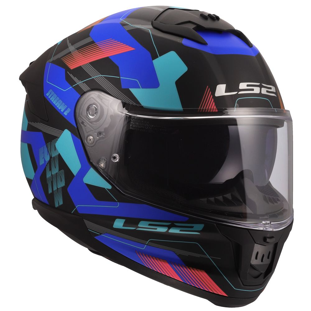 LS2 FF808 STREAM II MIKA BLACK BLUE-3