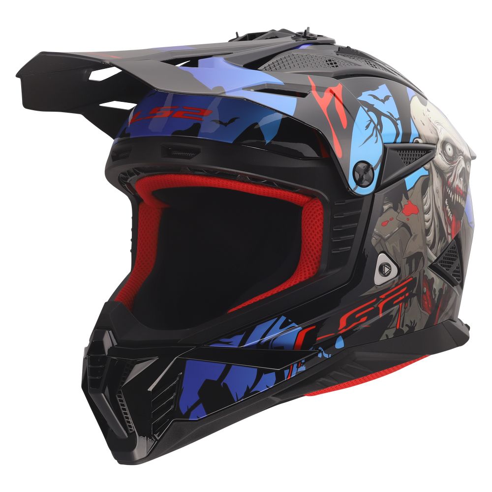 Шлем LS2 MX708 FAST II ZOMBIE 2