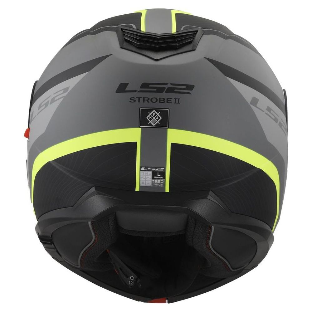 FF908 STROBE II  MONZA-Matt Black H-V Yellow-5
