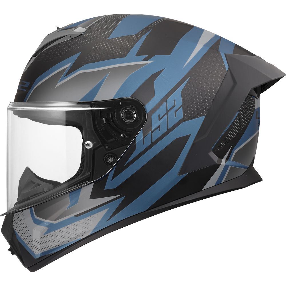 LS2 FF820 RAPID III XTREM BLACK BLUE PETROL-9