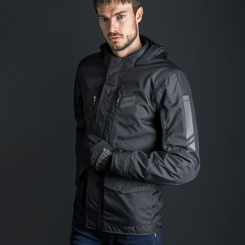LS2 METROPOLIS EVO MAN JACKET BLACK-3