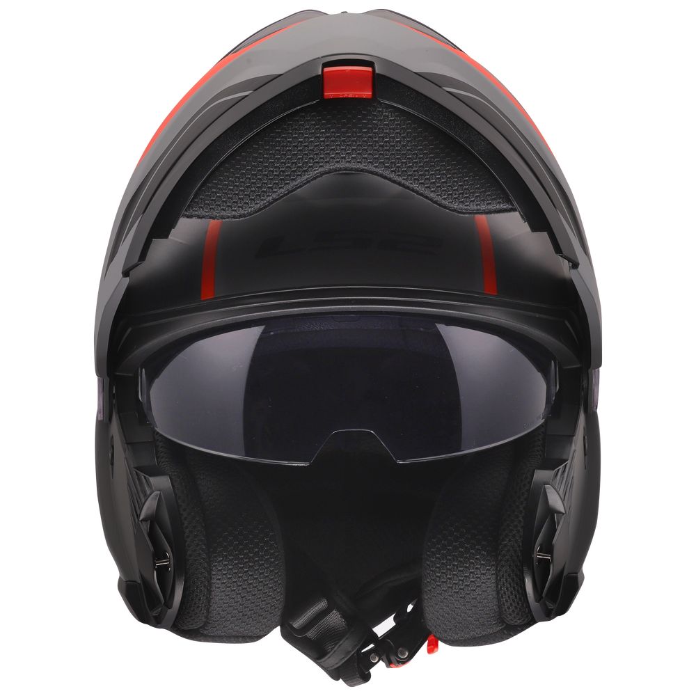 FF908 STROBE II MONZA MATT BLACK GREY RED-8