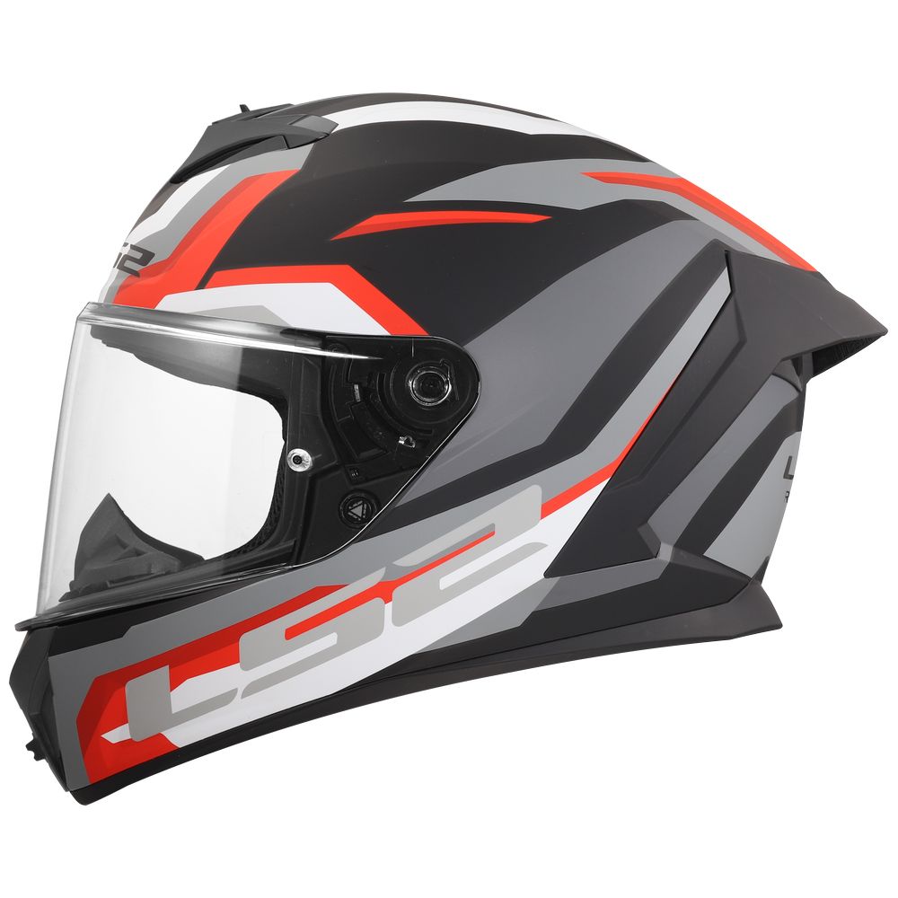 LS2 FF820 RAPID III HYPER BLACK RED-1