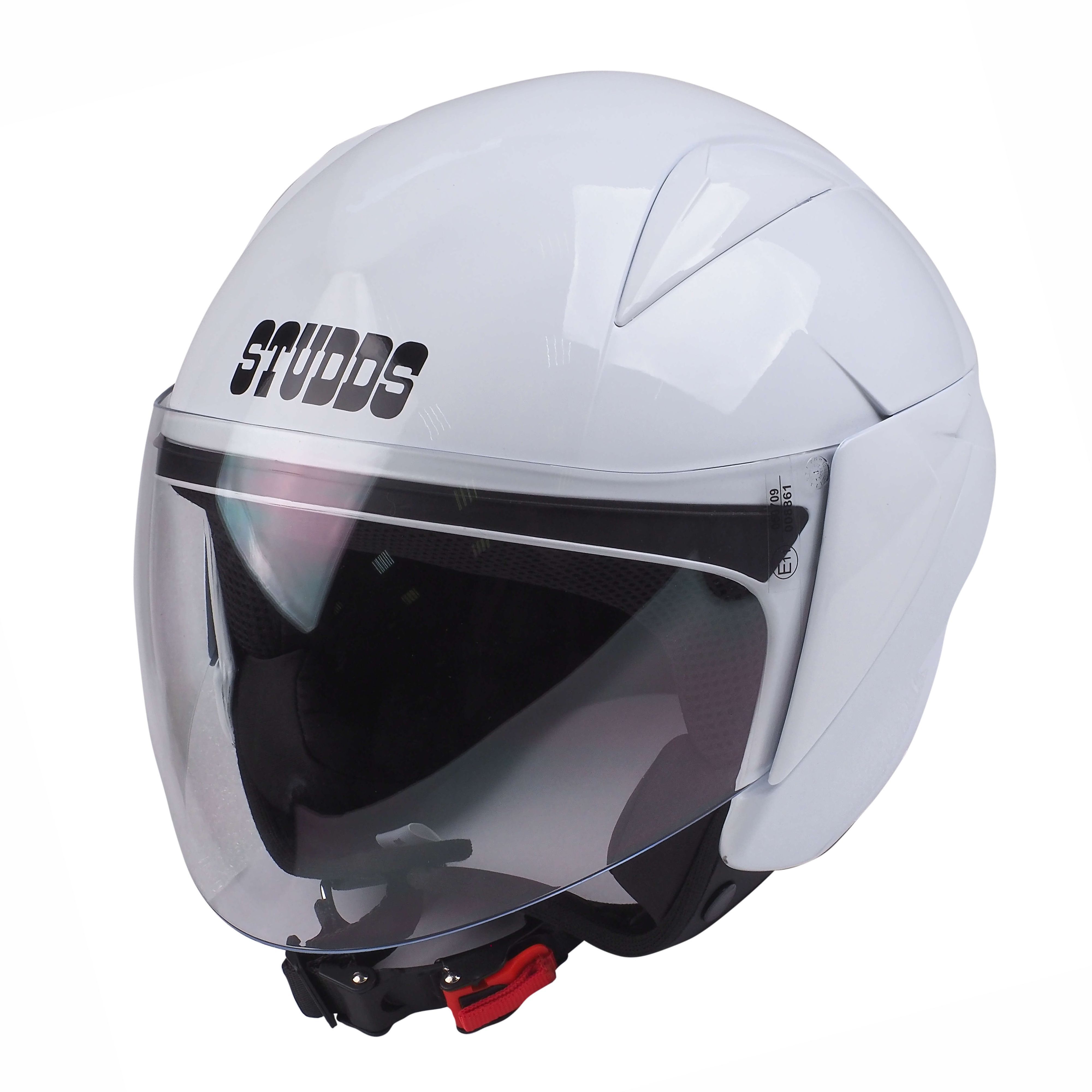 Шлем Studds RMS Z600 Solid-White_1