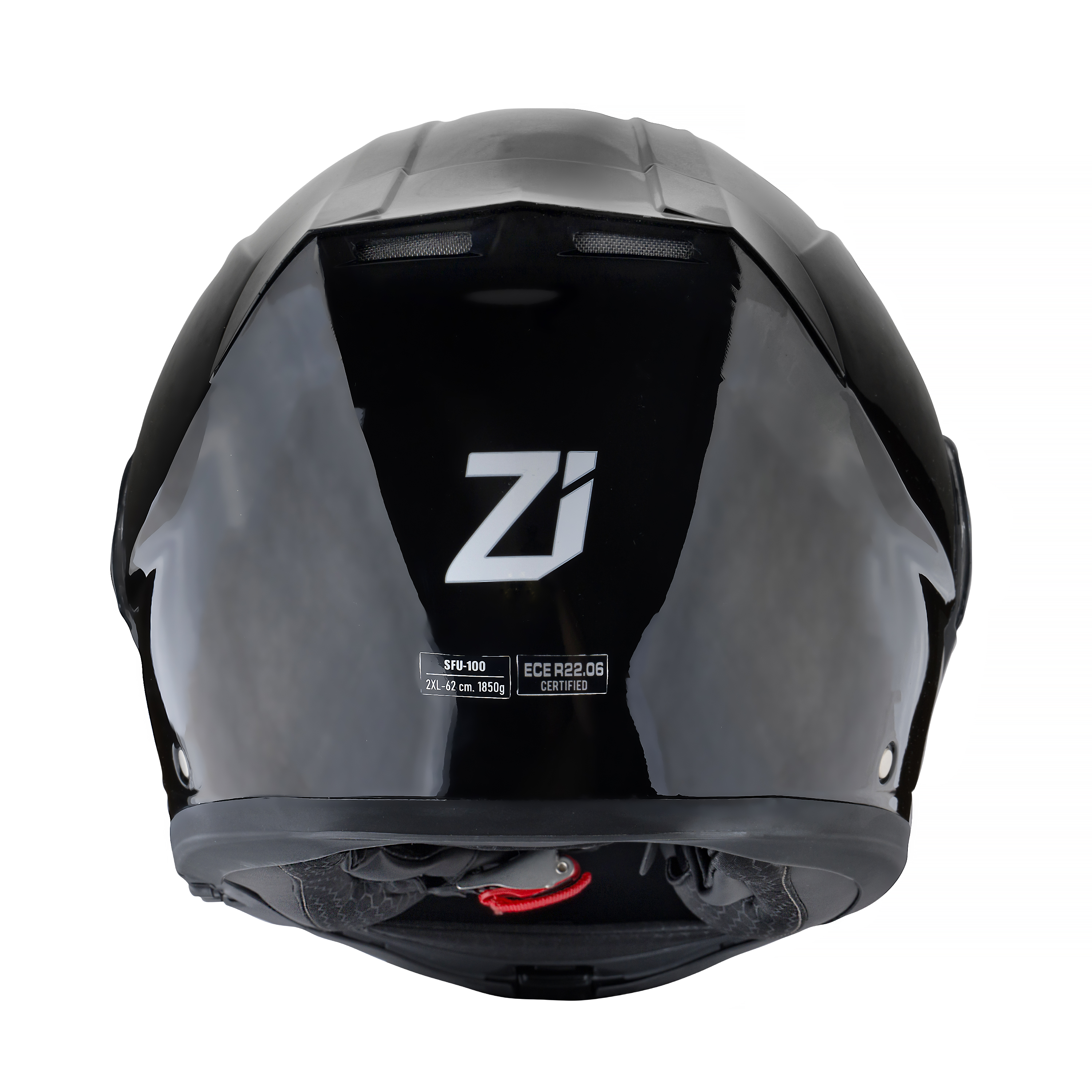 ZI SFU100 FORCE SOLID HELMET-gloss-black-3