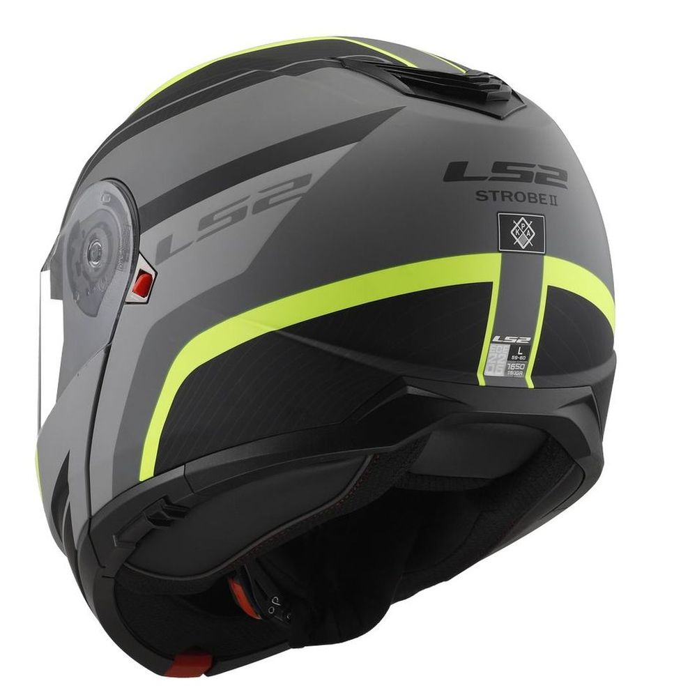 FF908 STROBE II  MONZA-Matt Black H-V Yellow-2