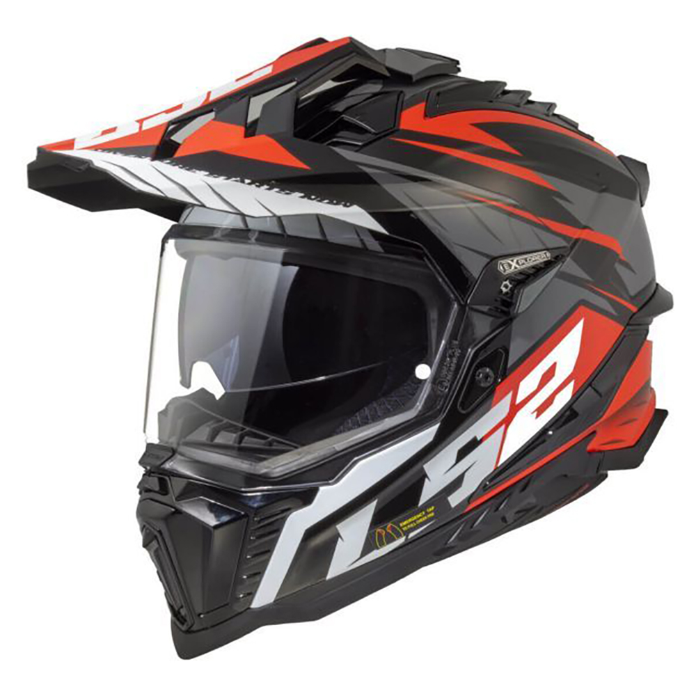 MX701 EXPLORER SPIRE BLACK TITANIUM RED