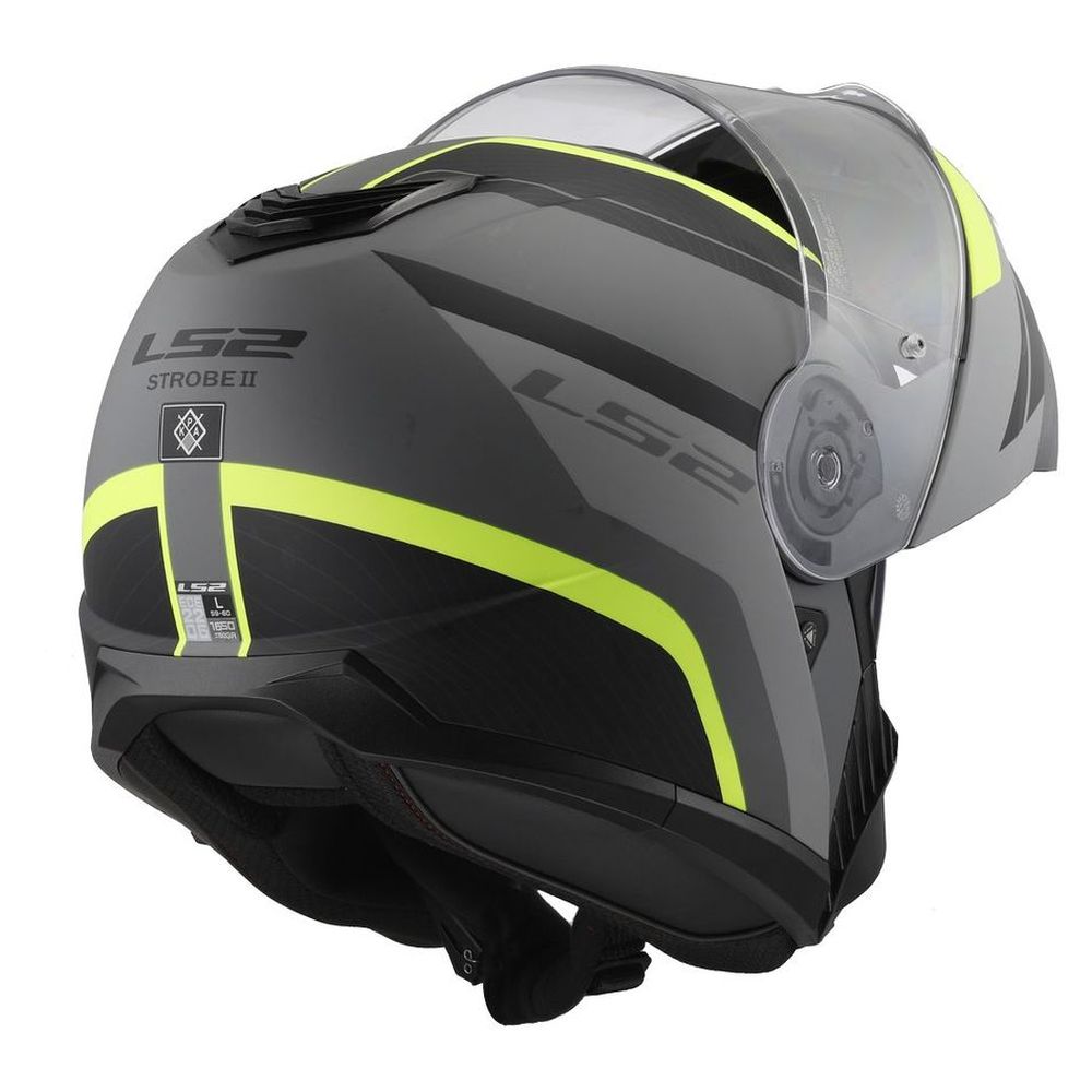 FF908 STROBE II  MONZA-Matt Black H-V Yellow-11