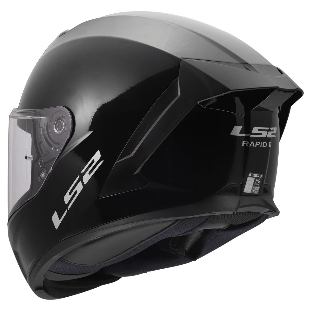 LS2 FF820 RAPID III SOLID GLOSS BLACK-2