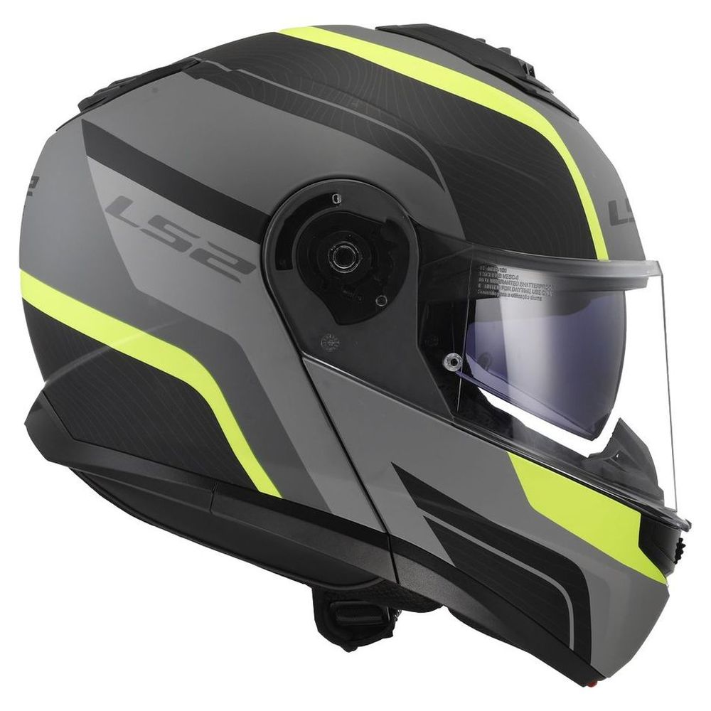 FF908 STROBE II  MONZA-Matt Black H-V Yellow-4