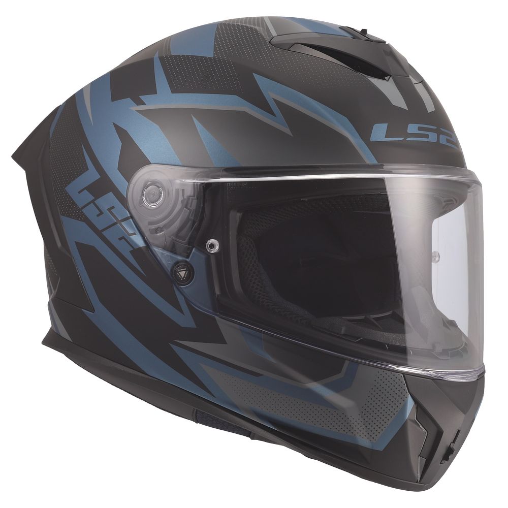 LS2 FF820 RAPID III XTREM BLACK BLUE PETROL-5