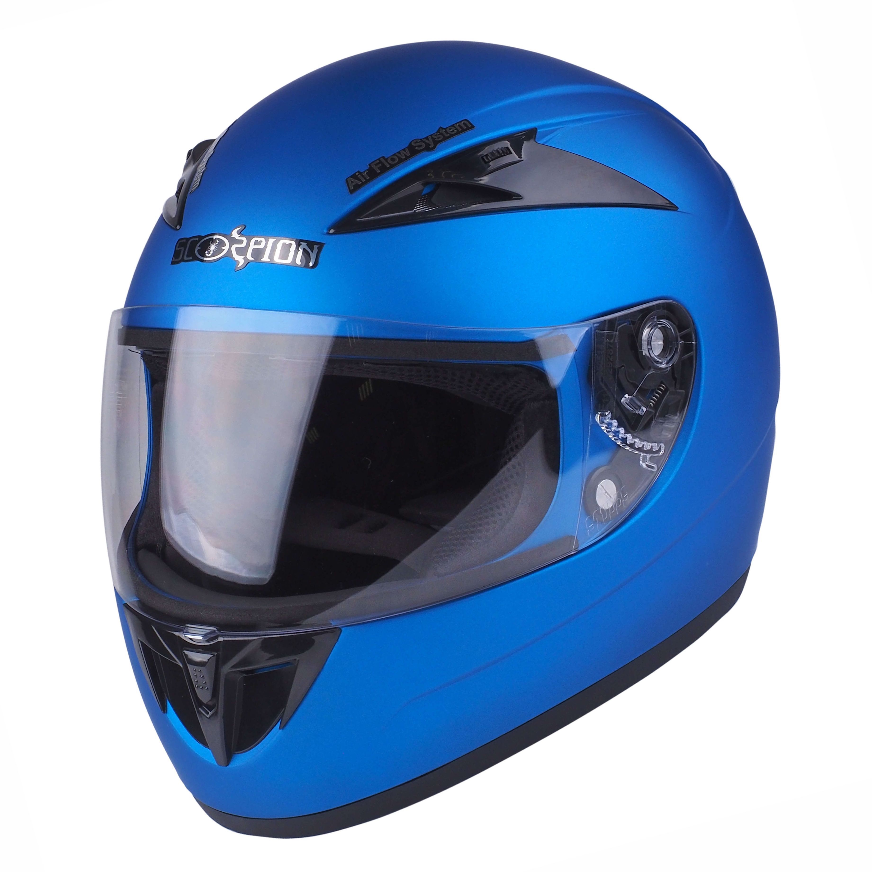 Studds SCORPION Solid Matt Blue L_1